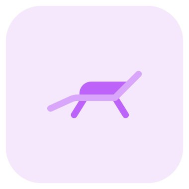 Rahat şezlong ya da şezlong.