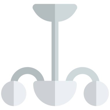 Antika tasarımlı bir aydınlatma armatürü..