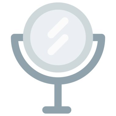 Dekor olarak yerleştirilen küçük taşınabilir ayna