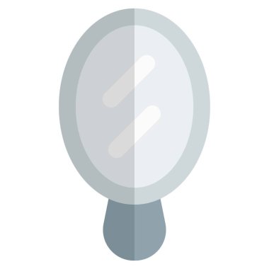 Makyajda kullanılan küçük el aynası.