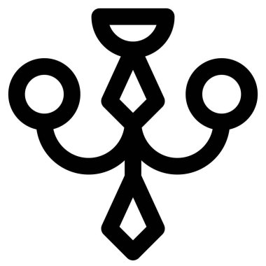 Antika avize ya da kolye tarzı ışık.