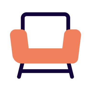 Destek kolları ya da yan parçaları olan sandalye.