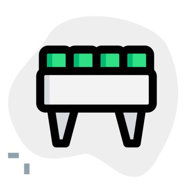 Piyanistler tarafından kullanılan yastıklı bank