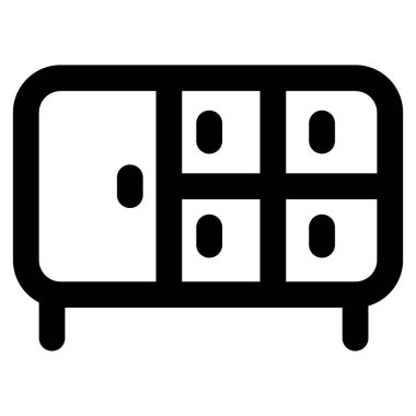 Dekorasyon için oturma odasına yerleştirilen yan tahta