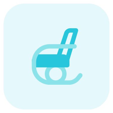 Bentwood rockçı, rahatlamak için rahat sandalye..