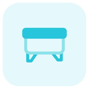 Destek için rahat yastıklı ayaktakımı.