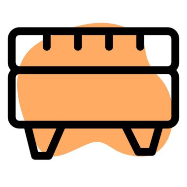 Osmanlı, gevşemek için kullanılan minderli tabure..