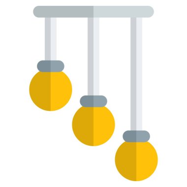 Sallanan ışıklar yaşam alanı için kuruluyor