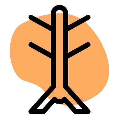 Elbise asmak için vale..