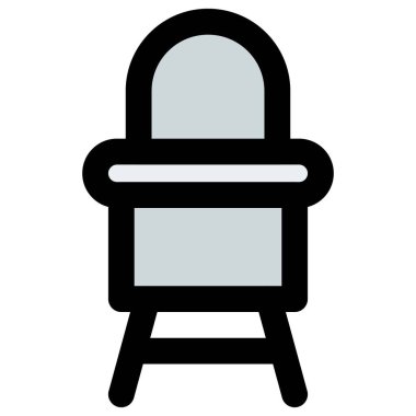 Yemek yemek için bebek sandalyesi.