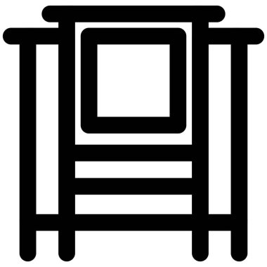 Bir şeyleri düzenlemek için dekoratif önlem.