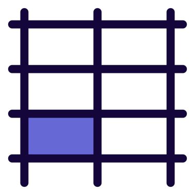 Bir depolama rafında birden fazla öge düzenleniyor