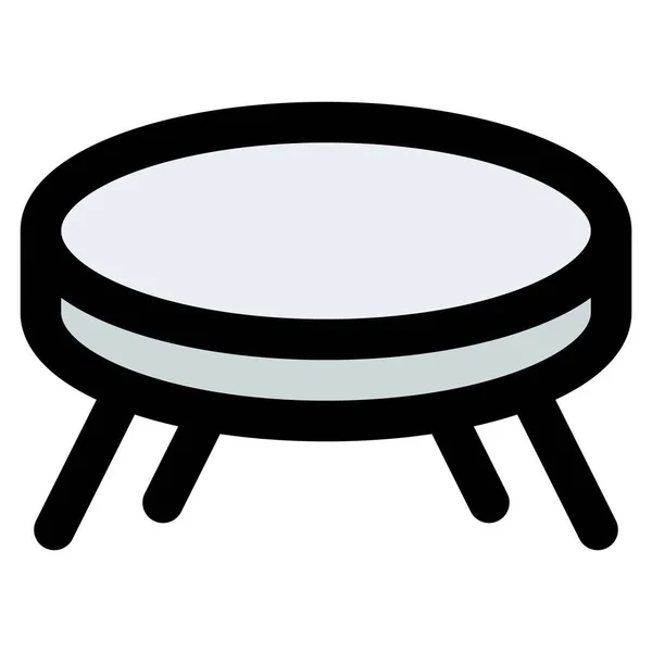 Concevez Votre Maison Avec Une Table Basse Élégante — Image vectorielle