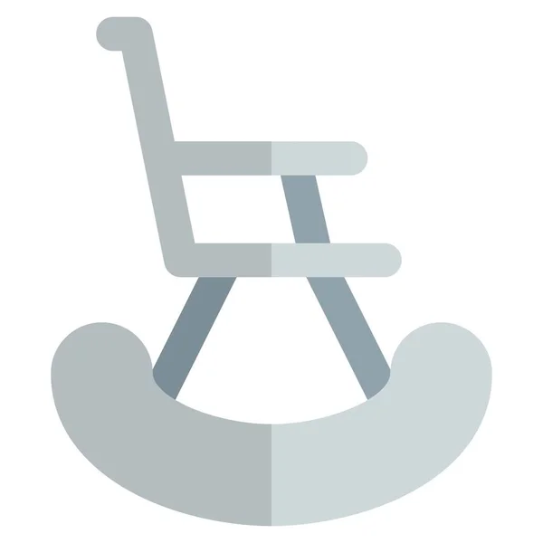 Glider Rocker Swing Chair — Stock Vector