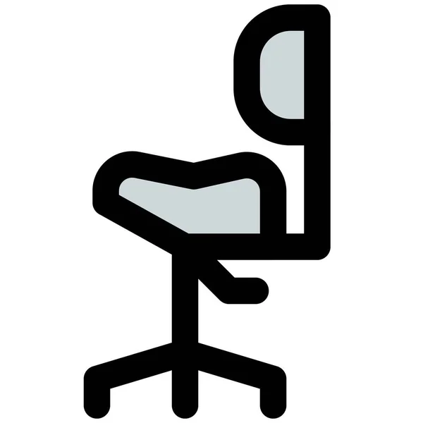 Cadeira Sela Benéfica Melhoria Postura —  Vetores de Stock