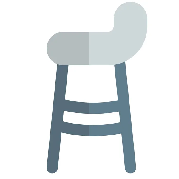 Fezes Bar Cadeira Elegante Para Decoração —  Vetores de Stock