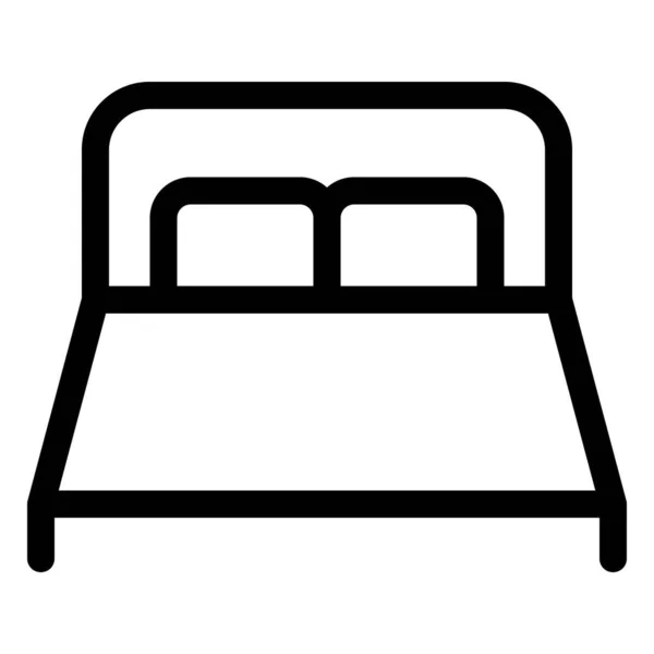 Sleeper Sofa Cum Bed Small Rooms — Διανυσματικό Αρχείο