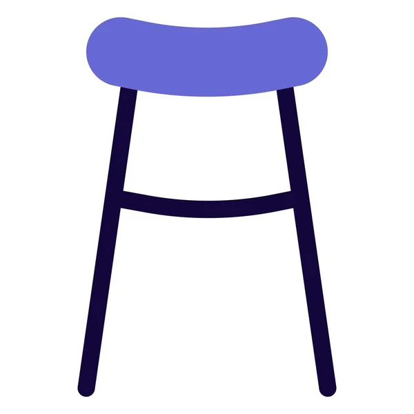 バースツール 長い椅子の一種 — ストックベクタ