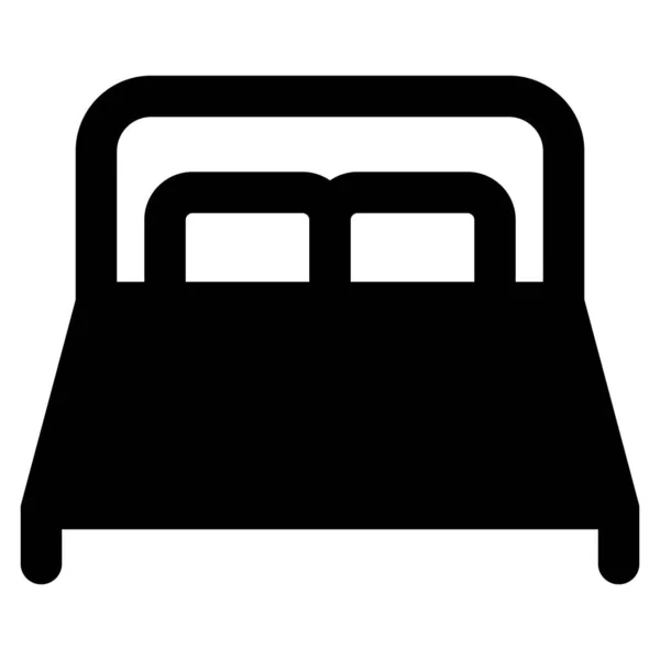 Sleeper Sofa Cum Bed Small Rooms — Stock Vector