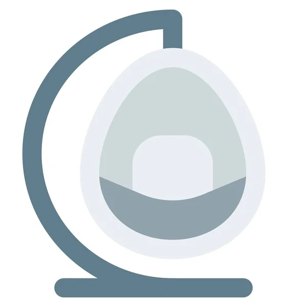Яичный Гамак Качели Кресло — стоковый вектор