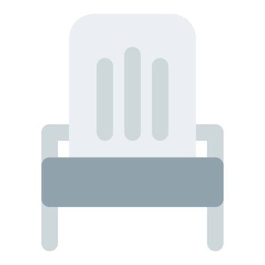 Uzanmak için rahat Adirondack sandalyesi.