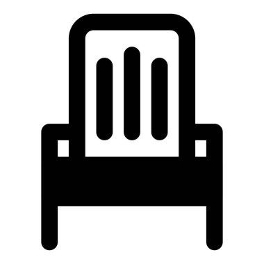 Uzanmak için rahat Adirondack sandalyesi.