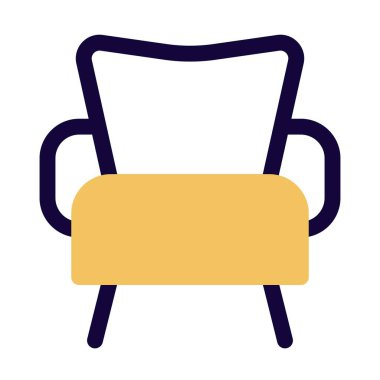 Rahatlamak için yapılmış lüks bir sandalye..