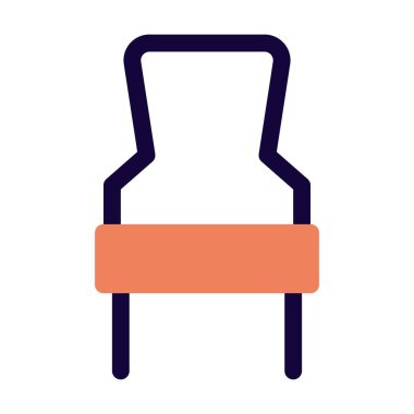 Sırt desteği yüksek terlik sandalyesi..