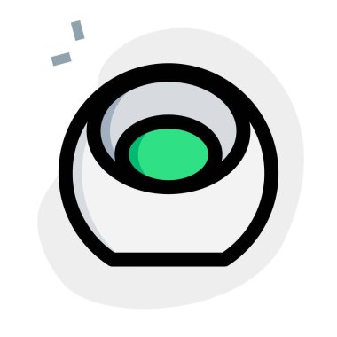 Top koltuğu, çoğunlukla yoga egzersizleri için kullanılır..