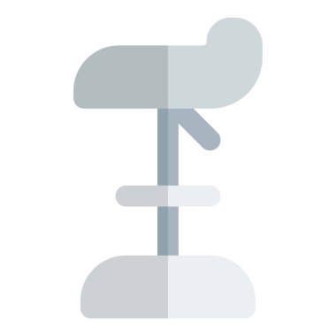 Ayarlanabilir koltuklu şık bar taburesi..