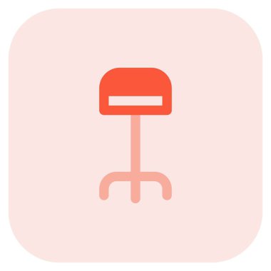 Bar taburesi, dekor için şık bir sandalye..