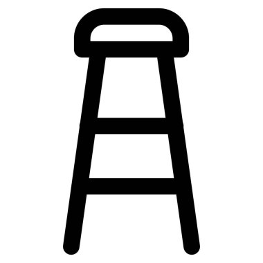 Seyirci sandalyesi veya bar taburesi.