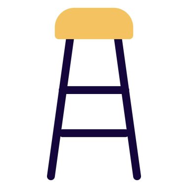 Seyirci sandalyesi veya bar taburesi.