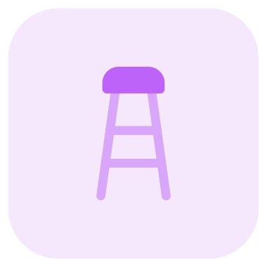 Seyirci sandalyesi veya bar taburesi.