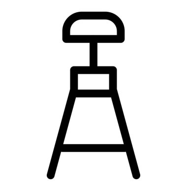 Dekorasyon için şık koltuklar, bar taburesi.