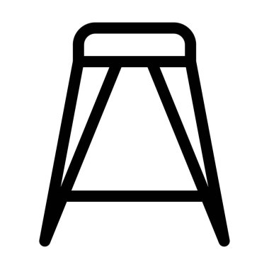 Gece kulübünde bar taburesi dekor olarak.