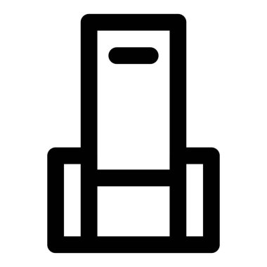 Uzun sırtüstü uzanan antika bardik sandalye.