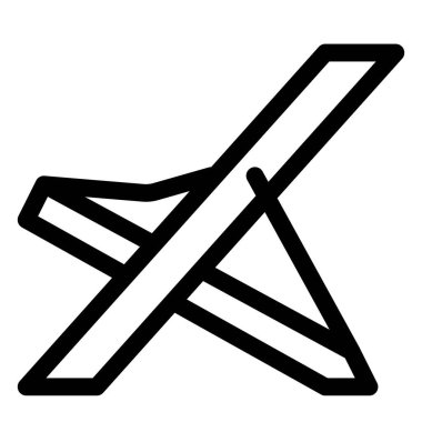 Tatil için eşsiz bir sahil sandalyesi..