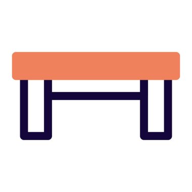 Oturup dinlenmek için ahşap bank.