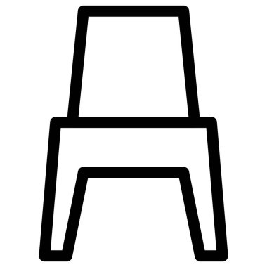 Yetişkin boyutunda plastik bir şezlong..