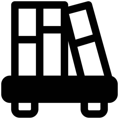 Kitapları düzenlemek için tahta bir raf kullan.