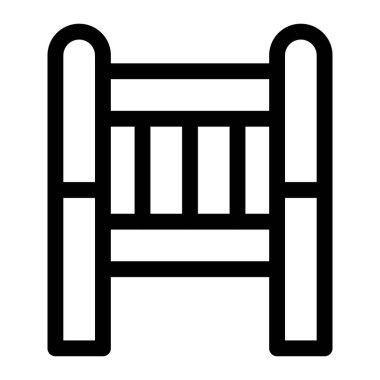 Brewster, iple çevrilmiş ağır bir sandalye..