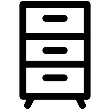 Çekmeceli mobilyalar, dolap..