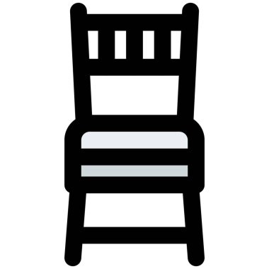 Chiavarina, minderli koltuklu tahta bir sandalye..