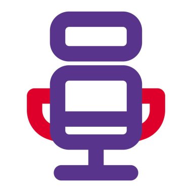 Eames sandalyesinde kafa ve sırt üstü uzanın..