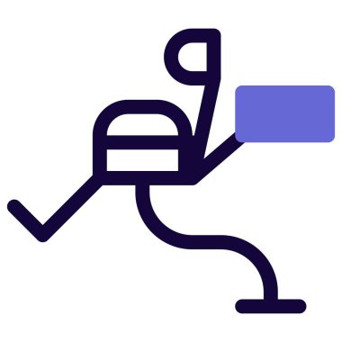 Balıkçılık yaparken teknelerde kullanılan sandalye..