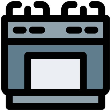 Izgara konforlu modern gaz ocağı..