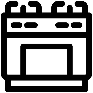 Izgara konforlu modern gaz ocağı..