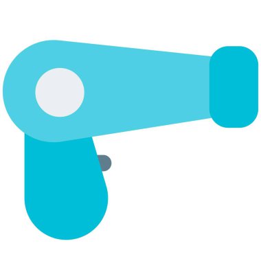 Saç kurutmak için elektrikli bir alet..