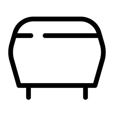 Ayak dinlenme ve gevşeme için yastıklı hassock